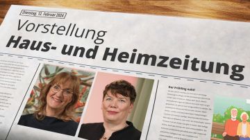 Vorstellung Haus- und Heimzeitung: Information trifft Unterhaltung